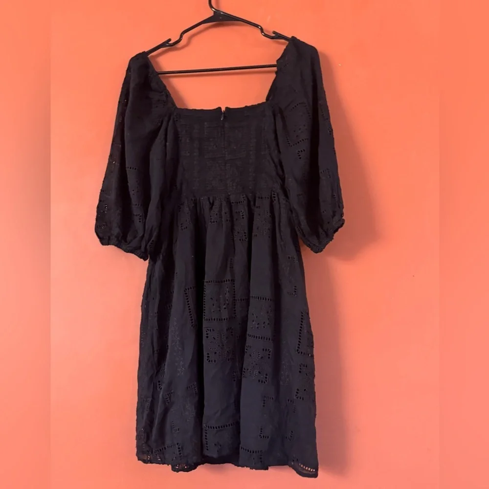 Johnny Was Ella Mini Dress in black size Small